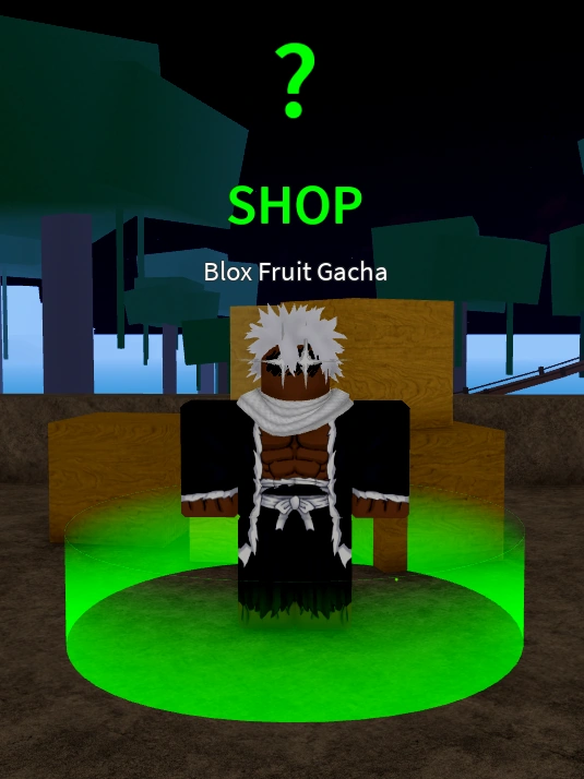 Blox Fruit Gacha tại sea 1